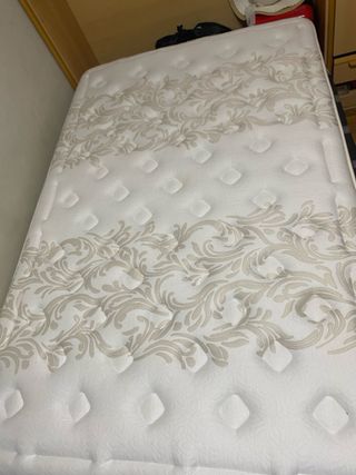 Colchón tipo ortopédico de tela