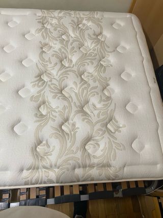 Colchón tipo ortopédico de tela