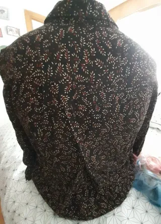 Vestido camisero estampado