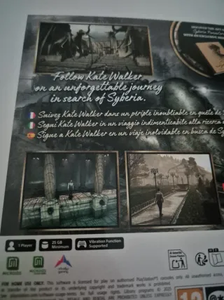 Syberia Remastered PS5 Edición Limitada