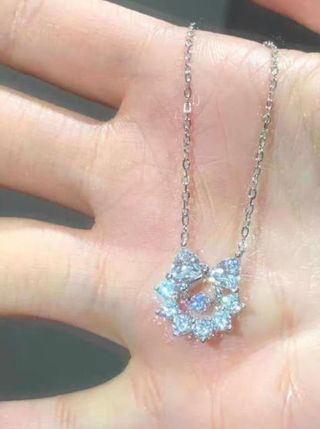 Collar Chrome Hearts Daga Plata