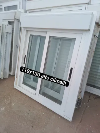 Ventana aluminio 74x124