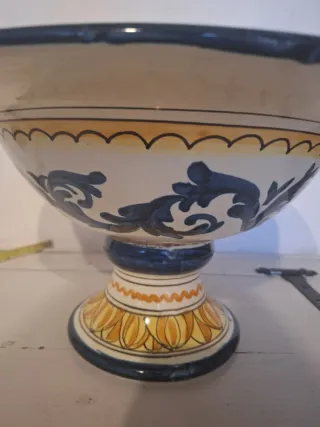 Centrotavola Frutta Ceramica Toscana