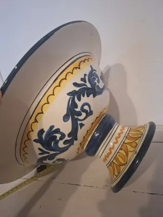 Centrotavola Frutta Ceramica Toscana