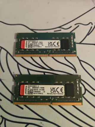 MEMORIAS RAM SODIMM DDR4 16GB 2X8