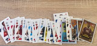 Cartas Topps Match Attax Fútbol