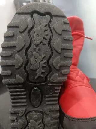 Botas de nieve rojas para niñ@s N°28