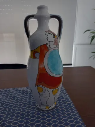 Ceramica Nino Parrucca Palermo Bottiglia