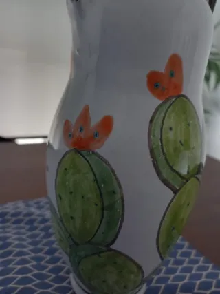 Ceramica Nino Parrucca Palermo Bottiglia