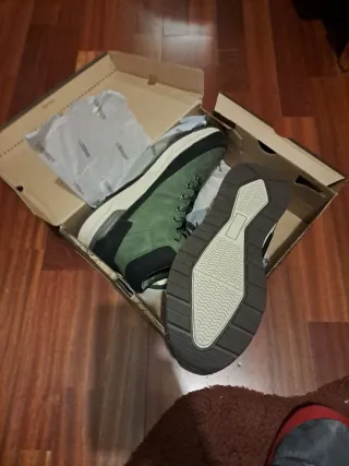 Botas Paredes T44 Verde/Negro