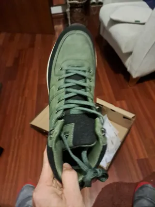 Botas Paredes T44 Verde/Negro