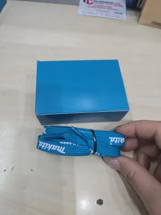 Lacci scarpe Makita teal