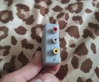 Cable AV Wii Original + Adaptador SCART