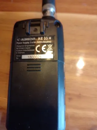Escáner Radio Albrecht AE33H