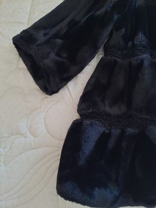 Cappotto in pelliccia sintetica