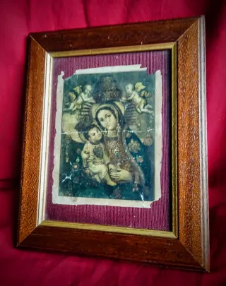 Antica immagine Sacra primi '900