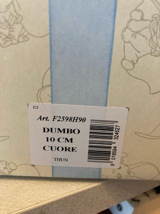 Dumbo con cuore e coccinella Thun