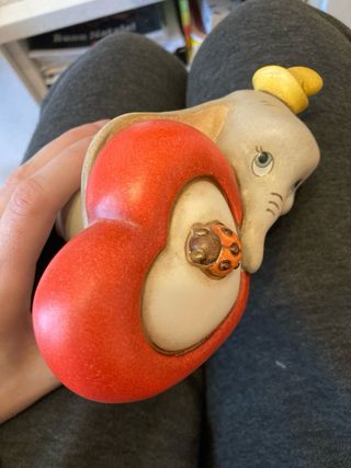 Dumbo con cuore e coccinella Thun