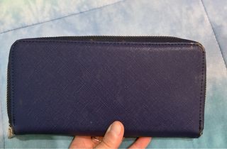 Portafoglio donna blu