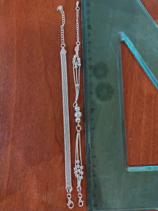 2 Bracciali Donna Argento 925