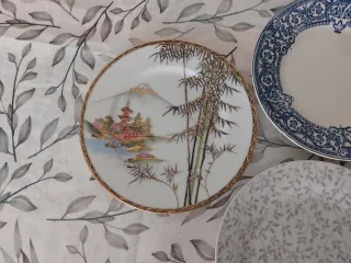 6 Platos Vintage Estampados