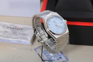 Tissot PRX 35mm Mujer Azul Claro