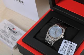 Tissot PRX 35mm Mujer Azul Claro