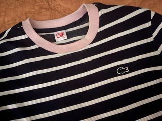 Jersey rayas mujer Lacoste