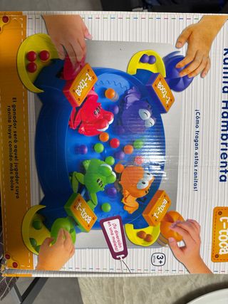 Tragabolas Jugueetos Ranitas Hambrientas