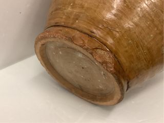 Cántaro de aceite cerámica antiguo de Piera