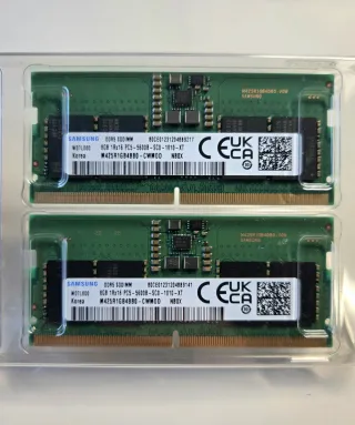 RAM Samsung 2x8gb DDR5 SODIMM 5600