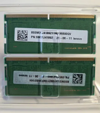 RAM Samsung 2x8gb DDR5 SODIMM 5600