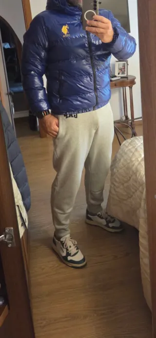 Polo Assn. Giubbotto Blu Lucido