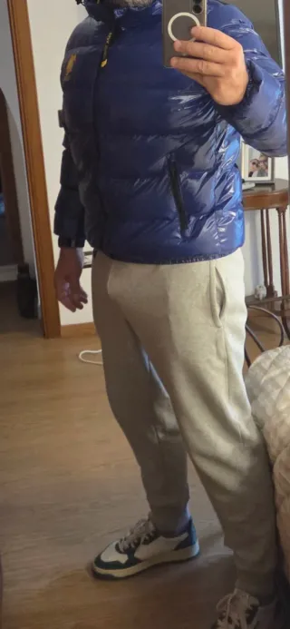 Polo Assn. Giubbotto Blu Lucido