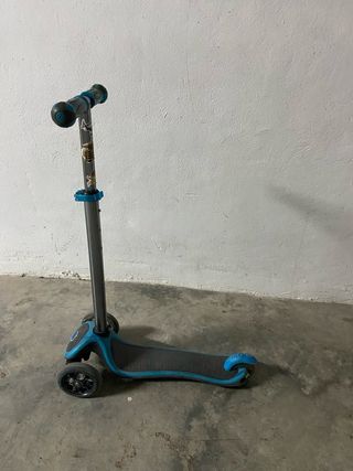 Patinete 3 ruedas niño azul