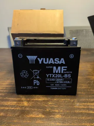 Batería Yuasa YTX20L-BS Moto AGM