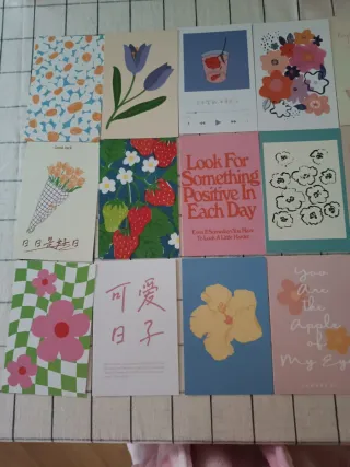 24 Postales Decoración Pared