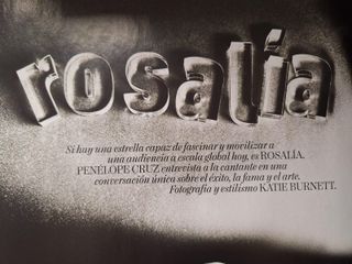 Rosalía - Lote revistas VOGUE + El País Semanal