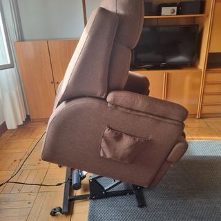 Sofá reclinable eléctrico con mando