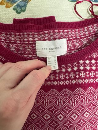 Jersey Springfield Rojo y Blanco