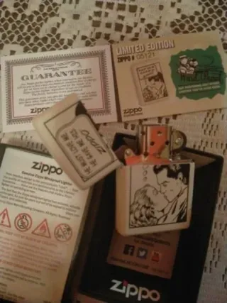 Mechero Zippo CÓMIC STRIP 2 Edizione Limitata NUOVO!