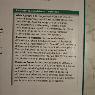 Metodi statistici di base e avanzati per le sci...