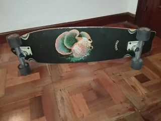 Skate Longboard Diseño Hongo