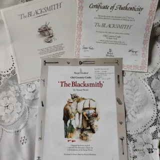 The BlackSmith Royal Doulton Old Country Craft