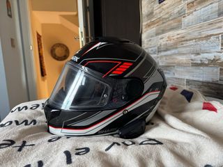 Casco Shark Toryan + Intercomunicador Cardo
