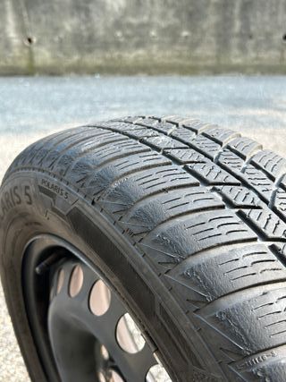 Set 4 cerchi + 4 gomme invernali