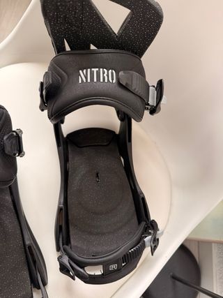 Fijaciones Snowboard Nitro Staxx Talla M