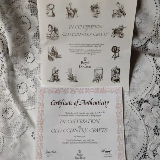 Royal Doulton In Celebration of Old Country Craft