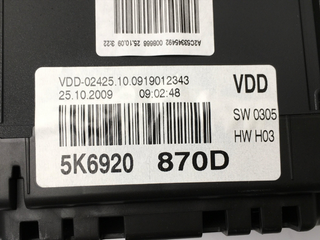 Cuadro instrumentos VW Golf VI GTI