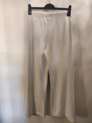 Pantalón Stradi Wide Leg Nervio Tacto Suave XS